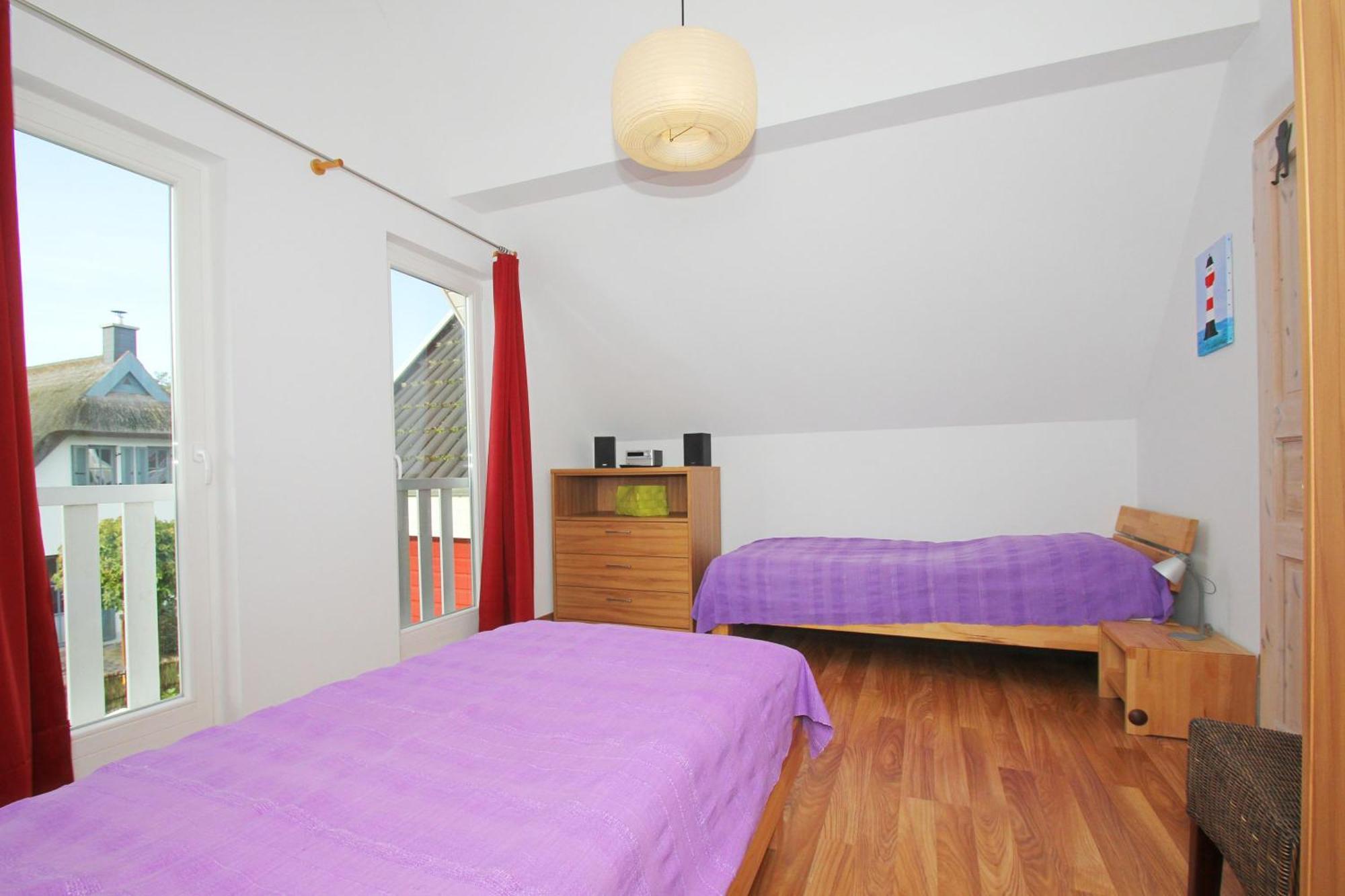 Ferienhaus Wellenlaeufer Haus - Sauna, Terrasse, Garten Glowe Zewnętrze zdjęcie